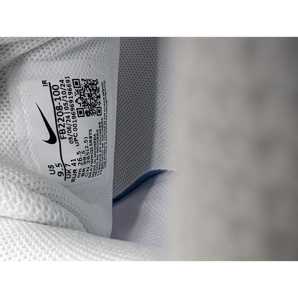 Nike Revolution 7 Athletic Shoes Triple White FB2208-100 Women's Size 9.5 New! - Picture 7 of 7